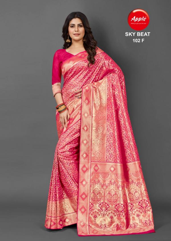 Apple Sky Beat 102 Festival Wear Silk Saree Collection